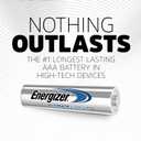 Energizer Ultimate Lithium AAA Batteries (4 Pack), Lithium Triple A Batteries