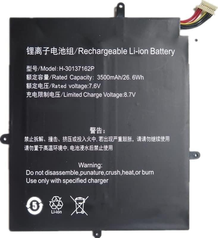 Civhomy Replacement Battery Compatible with Jumper Ezbook X1 F5 MaxBook Y11 H1M6 2666144 H-30137162P NV-2778130-2S 7.6V 3500mAh 10 Pins 8 Cables