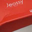 DREAM PAIRS Women's Square Open Toe Block Heels Two Strap Slip On High Heeled Slides Sandals (Size 9, Red)