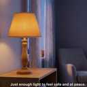 Khaki Empire Lamp Shades Set of 2, 5.9" 9.8" 6.6" Natural Linen Lampshades for Table Lamps, Small Spider Fitter Replacement Lamp Shades, Bulb Clip Adapters Included, No Assembly Required