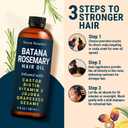 Batana Rosemary Oil for Hair Growth 6 fl oz - Lightweight Scalp Oil for Dry, Damaged Hair & Frizz Control - Aceite de Romero Para el Cabello - Nexon Botanics