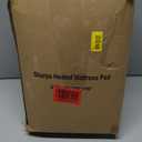 bedsmile Heated Mattress Pad King Size with Dual Control - Sherpa Quilted Electric Mattress Pad Cover - Auto Shut Off Bed Warmer with Deep Pocket, Fast Heating, Machine Washable, Gray