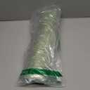 Braided Round Placemats Set of 6,Woven Washable Non-Slip Table Mats for Kitchen Dining, 14.5 Inch, Heat Resistant - Natural Fabric Indoor Outdoor Place Mats(Green)