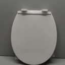 Round Toilet Seat with BuiltIn Toddler Seat 16.5"  Soft Close for Child & Adult, Potty Training Seat, Durable PP Toilet Seat, Easy Installation & Removal, Fits Most Toilet Bowls