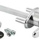Prime-Line GD 52169 Keyed T-Handle, 5/16 In. x 4-5/8 In. Square Shaft, Diecast Construction, Chrome