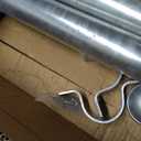 24 in Added Height Post Extenders for 2-3/8 in OD Metal Posts, 2-Pack