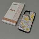 HAOPINSH for iPhone 15 Wallet Case with Card Holder, Floral Flower Pattern Back Flip Folio PU Leather Kickstand Card Slots Case for Women Girls, Double Magnetic Clasp Shockproof Cover 6.1"