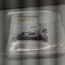 HAOMAIJIA Non Slip Couch Cover Sofa Covers for 2 Cushion Couch Washable sectional Couch Covers for Dogs pet Furniture Protector Couch Cover Blanket for Living Room (Off White, 71"x102")