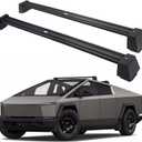 Super Heavy-Duty Roof Rack Crossbars Upgration for Tesla Cybertruck Specific fit Factory Mouting Points Aluminum Body Loading Weight at 550lbs MAX (Sold as 2pcs)