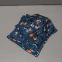 Cunhill 4 Pcs Cotton Microwave Bowl Cozy Holders for Hot Food Hot Pads Soup Bowl Potholders Heat Resistant Multipurpose Quilted Safe Holders for Kitchen Plate Supply (Blue,Dog Style)