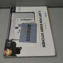 Premium 316 Stainless Steel Cutting Board for Kitchen Extra Large 16.9" x 11.8" Best Non-Toxic Chopping Board for Meat Food-Grade Metal & Eco-Friendly Wheat Straw Dual-Sided Healthy Kitchen Essential