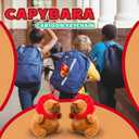 Kawaii Capybara Stuffed Animal, Kawaii Plush Toys Keychain, Mini Plushies for Girls, Boys and Babies, Capybara Stuffed Animals Plushie for Christmas Decorations, Valentine's Day Gifts