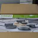 Cuisinart 11-Piece Set Advantage Nonstick Cookware, Black & CTG-00-CCR7 Curve Crock with Tools, Set of 7 , Black