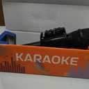 BONAOK Wireless Bluetooth Karaoke Microphone,3-in-1 Portable Handheld Karaoke Mic Speaker Machine Home Party Birthday for All Smartphones Q37 (Black)