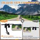 Clamp On Universal Mirror Extenders - Towing Mirror For Truck Vehicle Car Trailer Accessories, Type 3