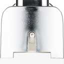 Adhesive Soap Dispenser 300ML Drill Free with Adhesive or Wall Mount with Screws,Manual Dispenser Shampoo Shower for Kitchen Bathrooms,Chrome