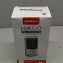 Kwikset Halo Wi-Fi Smart Lock, Keyless Entry Door Deadbolt, Geofence Auto-Unlock, Grade AAA Certified, No Hub Easy Install, Satin Nickel, Touchscreen