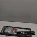 Pipishell Tilt TV Wall Mount Bracket Low Profile for Most 23-55 Inch LED LCD OLED 4K Flat Curved TVs up to 99lbs Max VESA 400x400mm, 8 Tilting for Anti-Glaring, Fits 8-16 inch Wood Stud