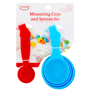 Crave Measuring Cups and Spoons Set 2 Set