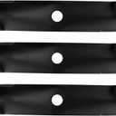 OCPTY 54 inch Deck Mower Blades Fit for John Deere for Scotts M115496 | Medium Lift Blades for John Deere GY20569 for Scotts 325 335 345 355D 425 445 455 F725 G100 LX288 GT245 3pcs mower blade