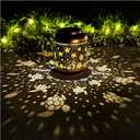 Sea Turtle Solar Lanterns Outdoor Waterproof,Hanging Solar Lights Sea Turtle Gifts for Women Metal LED Decorative Light for Yard,Patio,Lawn,Tabletop,Pathway,Landscape,Garden Decor
