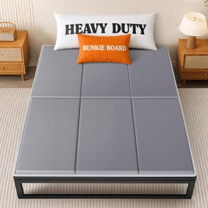 LAVEVE Heavy Duty Bunkie Board Queen Size 60'' x 80'', Anti-Slip Bed Slat | Noise Reducing, Breathable Bed Support Board to Prevent Sagging Mattress, Fits Metal Frames, Slatted Frames, and Sofa Beds