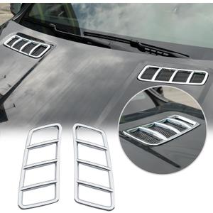 ABS Chrome Engine Roof Hood Sticker Trim For Mercedes Benz ML GL GLE GLS 2013-2017