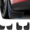 Model Y Mud Flaps for Tesla Model Y 2024 2023 2022 2021 2020 Accessories No-Drill Splash Guards, All-Weather Tire Protection, Durable Mud Guards Compatible with Tesla Model Y (Model Y 2020-2024)