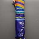 AMMSUN 7ft Heavy Duty High Wind Beach Umbrella Parasols with Sand Anchor Vent Tilt UPF 50+ Sun Protection Portable Outdoor Sunshade Umbrellas Carry Bag for Patio Garden Pool Backyard Blue