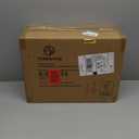 famiware Star Dinnerware Set, Plates and Bowls Sets for 4 (12pcs), Ribbed Stoneware Dishes - Chip & Scratch Resistant, Microwave & Dishwasher Safe Tableware, White