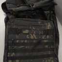 3-in-1 Tactical Gym & Travel Duffle Bag Backpack Men Multi-Functional 45L Military Sports Duffle Bag with Shoe Compartment & Wet Pocket for Workout Weekender Overnight Bag with Molle Webbing, Camo