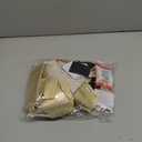 Gold Glitter Cabinet Ribbon Bows, Bow for Christmas Cabinets, Furniture, and Kitchen Decoration, 6Pcs