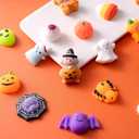 JOYIN 28 Pcs Halloween Mochi squishy toys, Halloween Sensory Stress Relief Toys bulk for Halloween Party Favors, Trick or Treats Classroom Prizes Gifts Goodie Bag Fillers