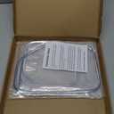 RT-TCZ for Silverado Chrome Door Speaker Frame Trim Cover for Chevy Silverado GMC Sierra 2014 2015 2016 2017 2018 Chrome Interior Accessories 4pcs