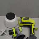 Cordless Paint Sprayer for Dewalt 20V Battery, Portable Wireless Spray Paint Gun with 1200ML Container, Easy to Clean,3 Patterns for Fence House Wood Ceiling etc. DL05 Green (Battery Not Included)