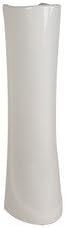 PROFLO PF1103 Bathroom Sink Pedestal Only for PF1131 - White, 6.313 X 8.5 X 27.188 Inches