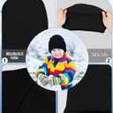 Jecery 48 Pack Kid Winter Beanies Bulk Cold Weather Child Knit Hat Cap for Outdoor School Boy Girl New Year Donations Gift(Woodland)