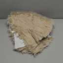 AOGU 60 Inch Faux Fur Christmas Tree Skirt Beige Plush Skirt for Merry Christmas Party Christmas Tree Decoration