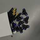 Zonon 10 Pcs Brass Misting Nozzles Tee with 8" Built in Hose for 0.32"/8 mm Tubing 360 Degree Rotation Adjustable Water Mister Nozzle Thread Sprayer Misting Part Accessories for Patio Outdoor Cooling