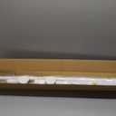 Tension Curtain Rod 51-126 Inch, Long Curtain Rod No Drilling for Window or Bathroom, Outdoor Curtain Rods for Patio Tension Rods, Easy to Install, Never Rust, Rod Diameter 1.26 Inches - White