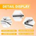 W10856603 Oven Broil Element Compatible with Whirlpool, Maytag KitchenAid Amana Magic Chef Roper Estate Inglis IkeaReplace 319506380537128144319757340W10308476