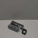 GBGS 20 Pcs Black 1-1/4" U Bracket for Panel,1/8" Thick,Powder Coating