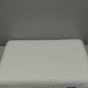 Bluewave Bedding Hyper Slim Gel Memory Foam Pillow for Stomach and Back Sleepers - Thin, Flat Design for Cervical Neck Alignment and Deeper Sleep (2.25-Inches Height, Standard Size)