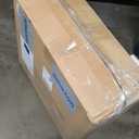 Amazon Basics Classic Puresoft PU Padded Mid-Back Height Adjustable Office Computer Desk Chair with Armrest, 26"D x 23.75"W x 42"H, Black (Black)