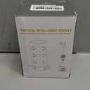 Power Strip Tower with Multiple Outlets, Flat Plug Surge Protector Tower Extension Cord with 12 AC Outlets 4 USB Ports (2 USB C), 6FT Cord Power Tower Surge Protector for Home Office Dorm Room, White