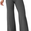 YEOREO Workout Leggings Womens No Front Seam Straight Leggings 29"/ 31.5"/ 33"/ 35" High Waist Buttery Eddiy Gym Yoga Pants (Small, Dark Gray)