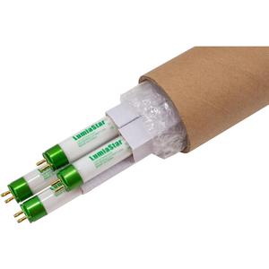 Fluorescent Grow Light Bulbs, 4 Pack, 18" Long, 1500 Lumens, 18W T5 6500K Sunlight Spectrum, for Seeding and Vegetables