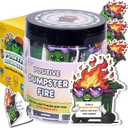 2 x Stocking Stuffer for Teen Girls & Boys  Funny Affirmation Jar with 60 Cards  Gag Gift for Christmas, White Elephant, Birthday, or Stress Relief  Dumpster Fire Emotional Support Jar for Women