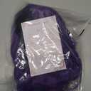 karlery Girls Long Purple Braided Calf-Length Wig Cartoon Anime Movie Cosplay Wig Heat Resistant Synthetic Fiber Brethable Adjustable Size for Halloween Costume Party