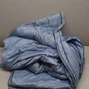 Modern Threads Tencel Lyocell Luxury Ultra Soft Down Alternative Comforter, Blue, Queen